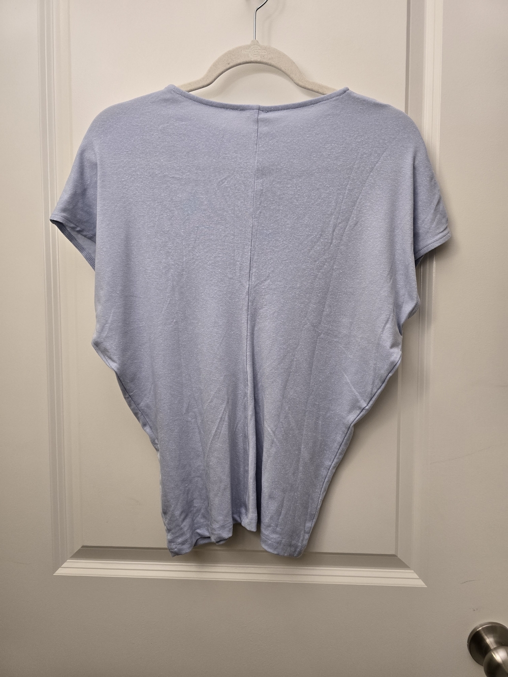 OGL Tencel-Linen 2Pcs Set Round Neck Top & A-Line Maxi Skirt with Pockets - Picture 5 of 16
